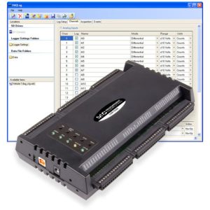 The LGR-5320 Series of stand-alone, high-speed, multifunction data loggers
