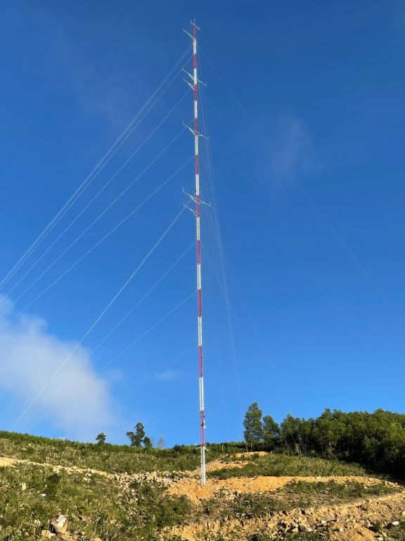 Thiết kế và lắp đặt Cột Đo Gió site 8,14,15- Chủ đầu tư Nexif Energy 3 Cột đo gió Site 14 (1)