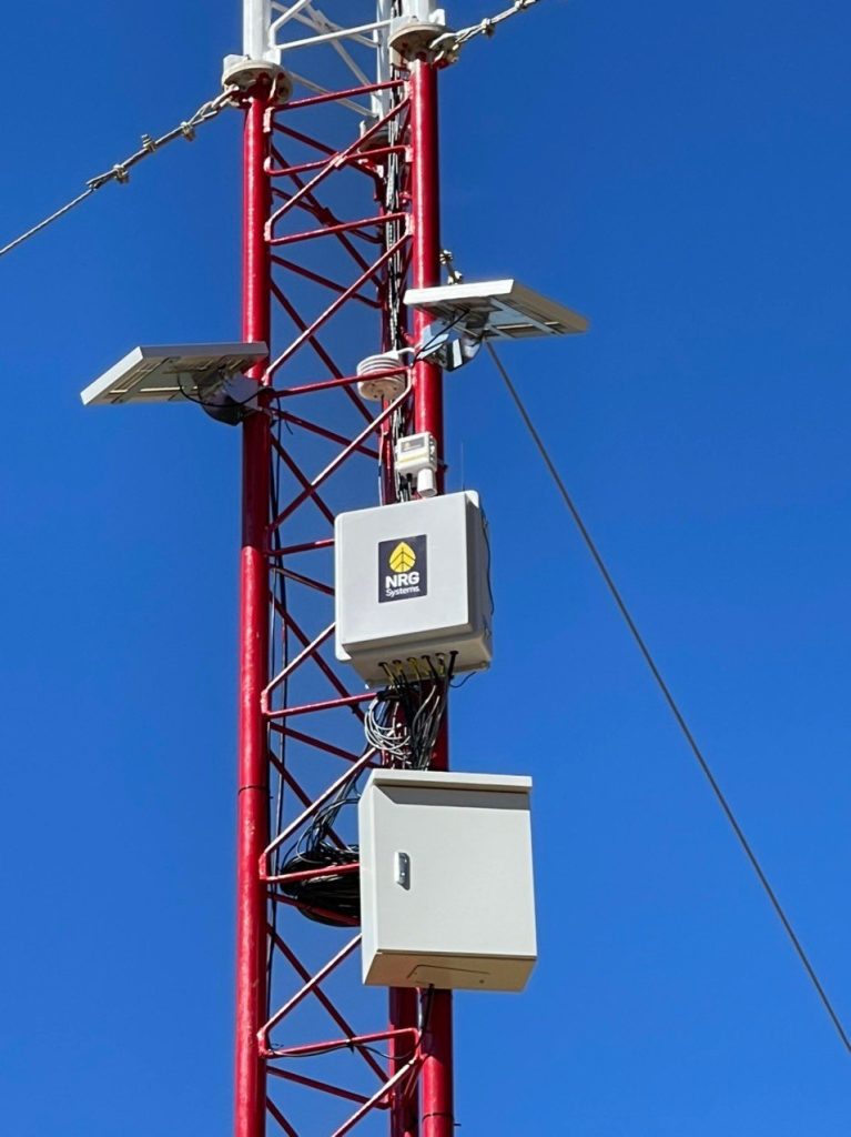 Thiết kế và lắp đặt Cột Đo Gió site 8,14,15- Chủ đầu tư Nexif Energy 4 Cột đo gió Site 14 (2)