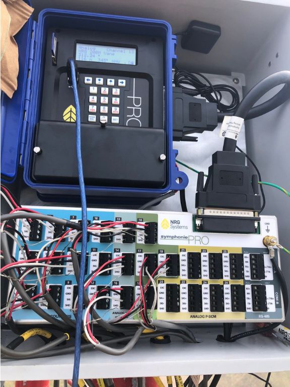 Thiết kế và lắp đặt Cột Đo Gió site 8,14,15- Chủ đầu tư Nexif Energy 2 Bộ ghi dữ liệu khảo sát năng lượng gió – SymphoniePRO